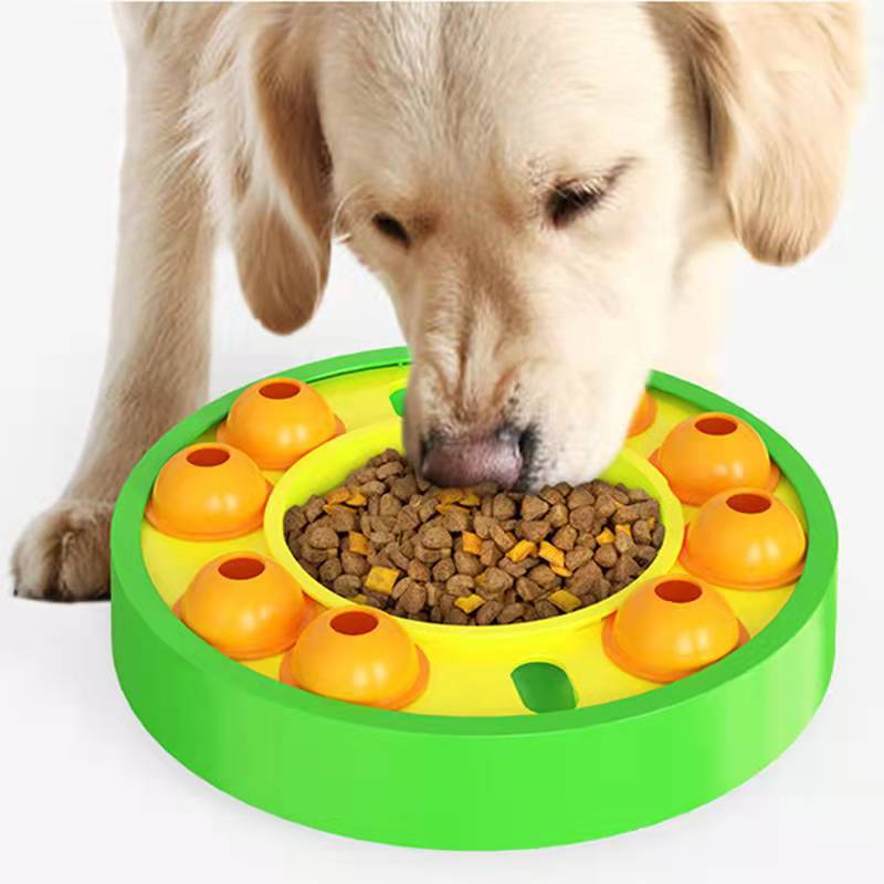 Interactive Puzzle Slow Feeder Toy For IQ Training