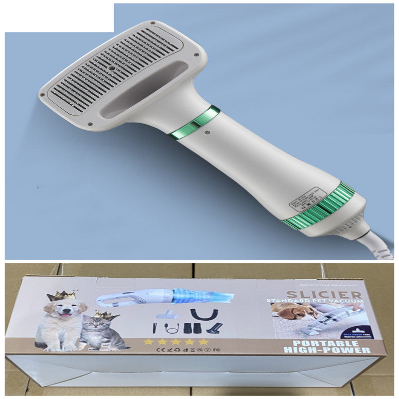 Adjustable 2-In-1 Pet Grooming Hair Dryer For Fluffy Coats