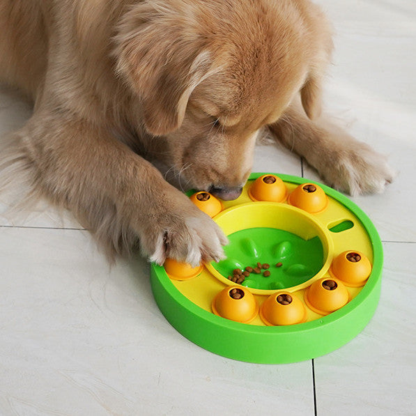 Interactive Puzzle Slow Feeder Toy For IQ Training