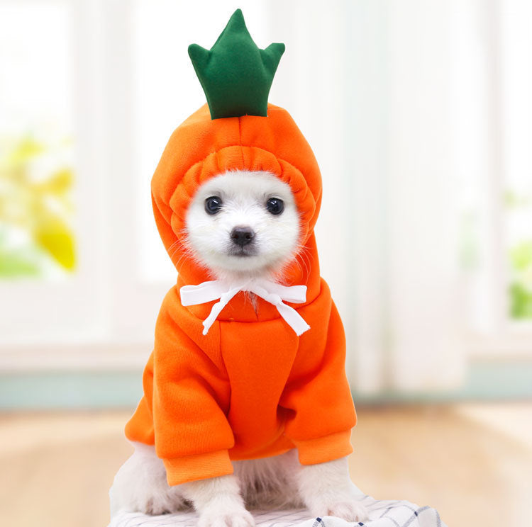 Warm Fleece Fruit Hoodie For Stylish Winter Comfort
