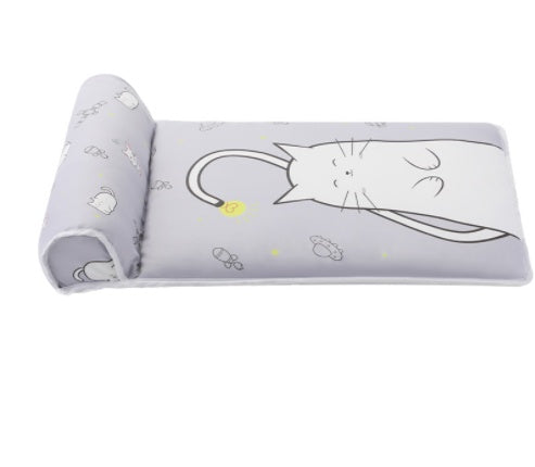 Breathable Ice Silk Cooling Mat With Pillow For Summer Comfort