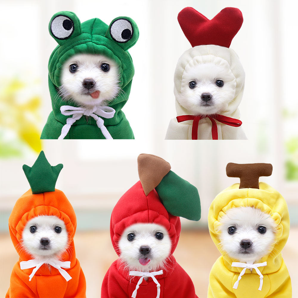 Warm Fleece Fruit Hoodie For Stylish Winter Comfort