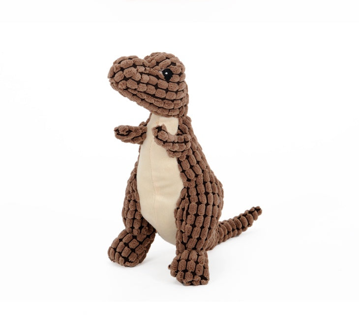 Interactive Dinosaur Plush Toy With Squeakers For Fun Playtime