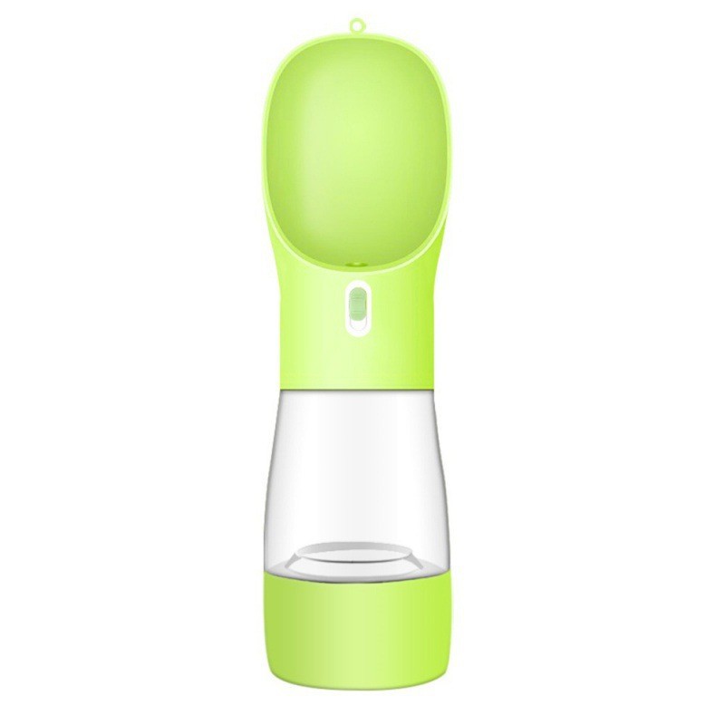 Portable Pet Water Bottle And Food Feeder For Convenient Outdoor Travel
