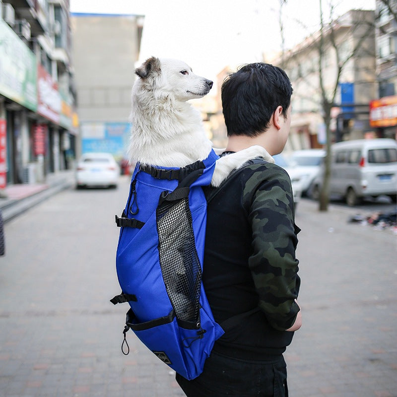 Portable Double Shoulder Pet Backpack For Safe And Comfortable Travel