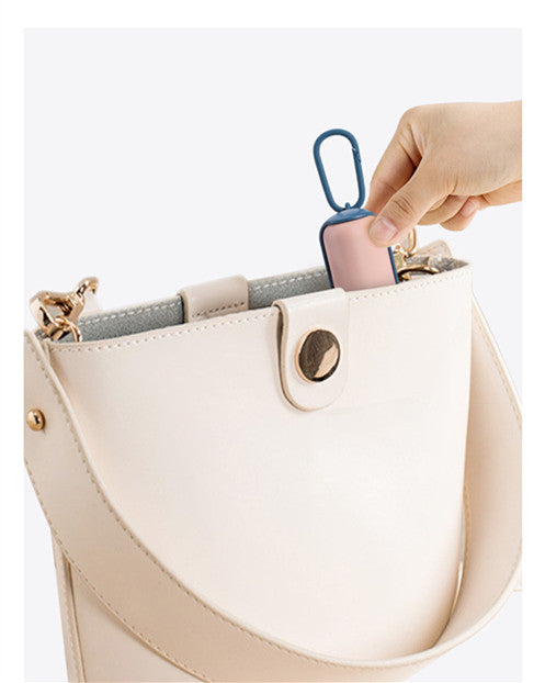 Compact Portable Waste Bag Dispenser For Easy Cleanup