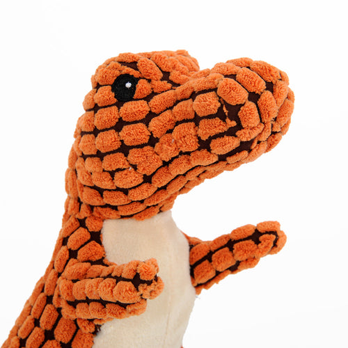 Interactive Dinosaur Plush Toy With Squeakers For Fun Playtime