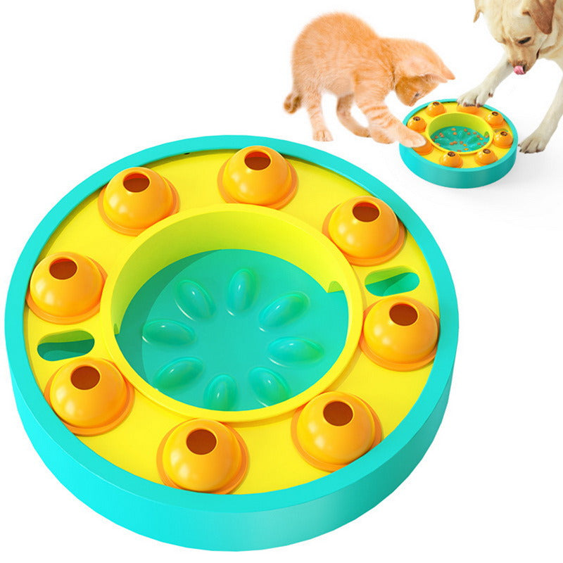 Interactive Puzzle Slow Feeder Toy For IQ Training