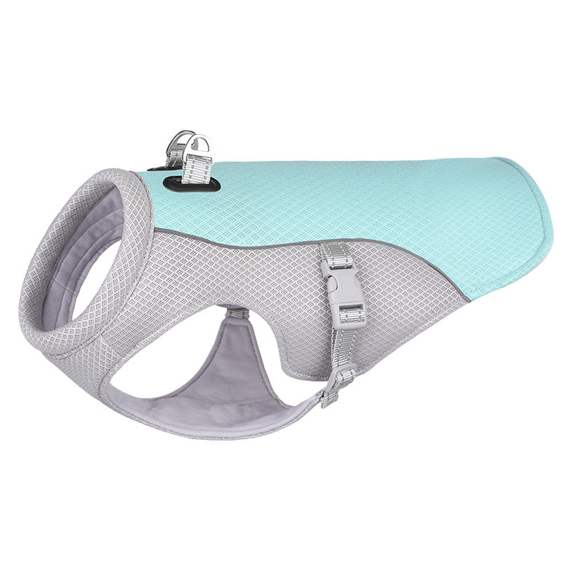 Evaporative Cooling Dog Vest For Summer Heat Protection