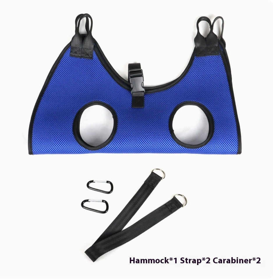 Mesh Pet Grooming Hammock For Easy Nail Trimming