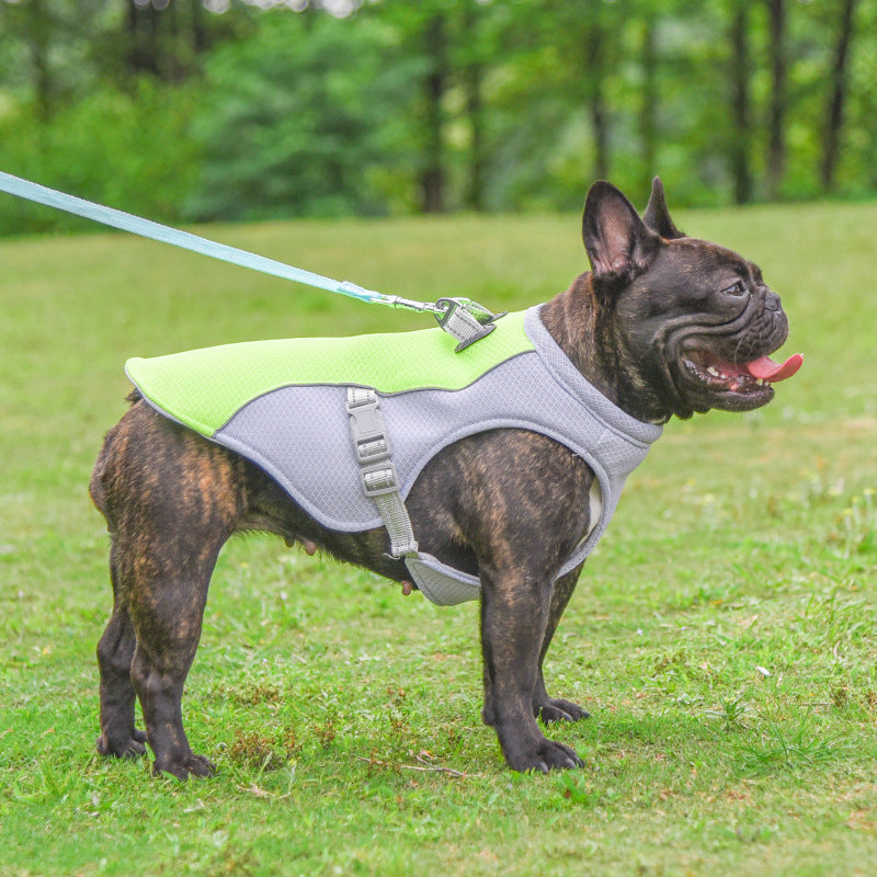 Evaporative Cooling Dog Vest For Summer Heat Protection
